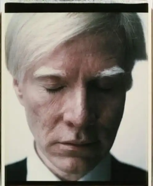 polaroid andy warhol autoritratto 