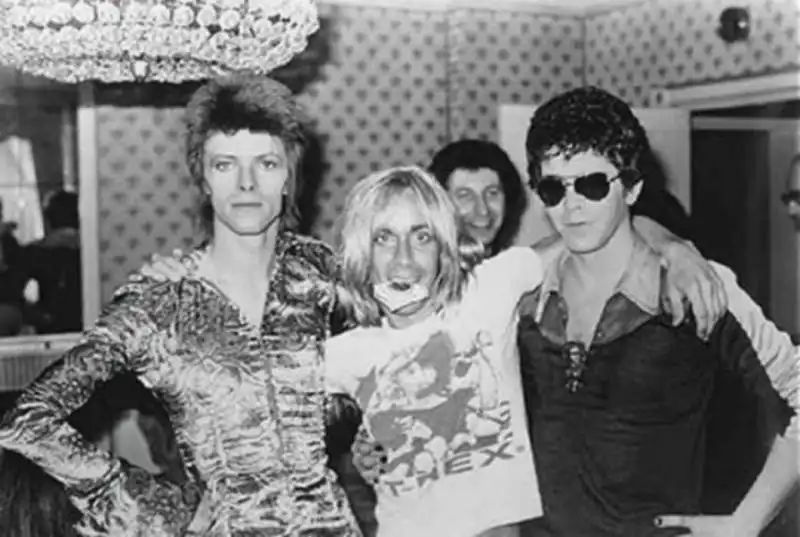 Lou Reed - Iggy Pop - David Bowie