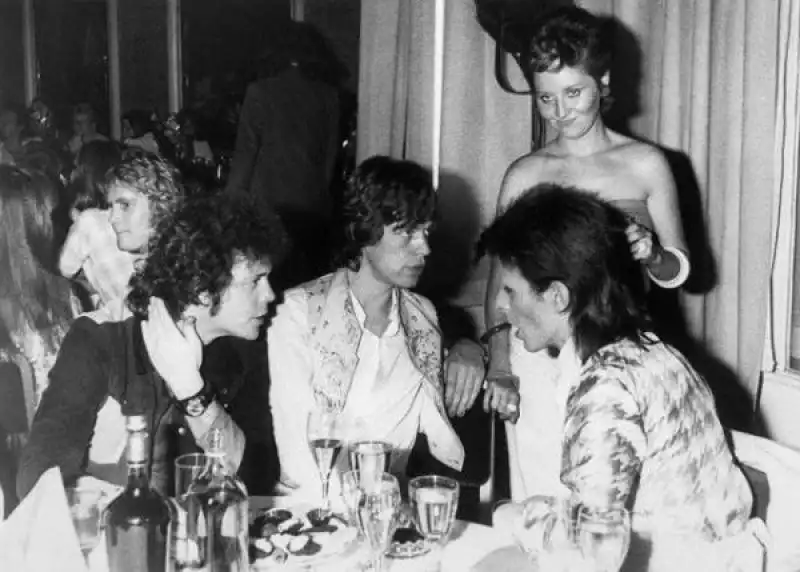 LOU REED, JAGGER E BOWIE