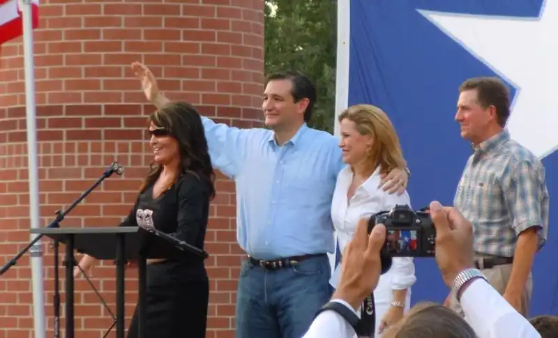 Sarah Palin and Ted Cruz Rally 