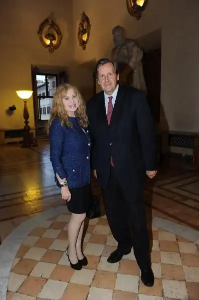 Valeria Licastro e Alain Le Roy 