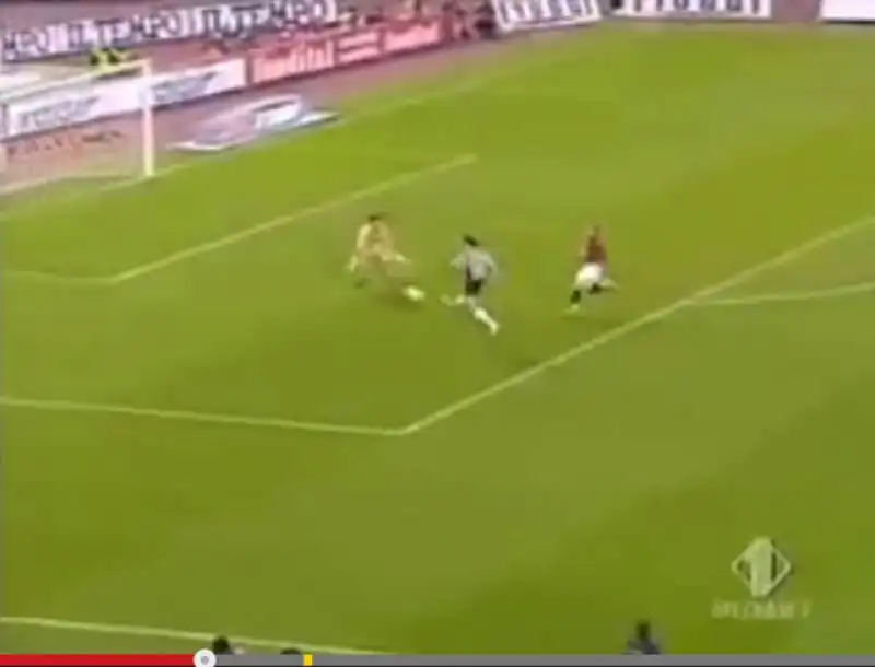 2005   il gol di ibrahimovic contro la roma