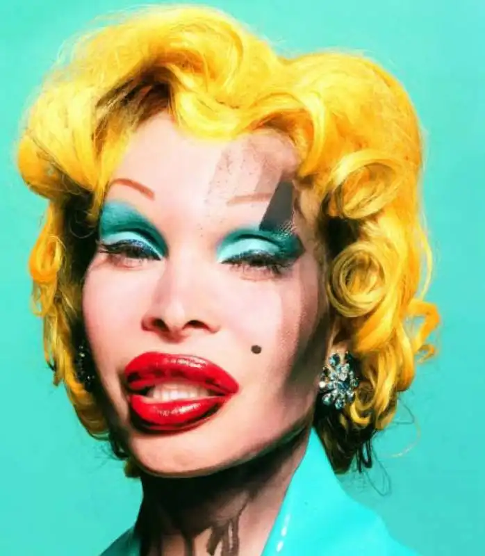 amanda lepore by lachapelle