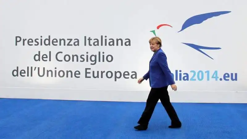 angela merkel al vertice di milano 