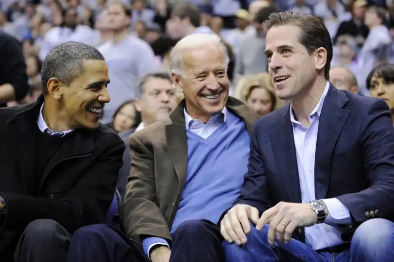 BARACK OBAMA JOE BIDEN E HUNTER BIDEN