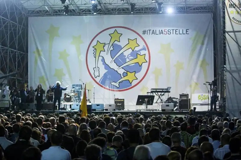 COMIZIO DI BEPPE GRILLO AL CIRCO MASSIMO 