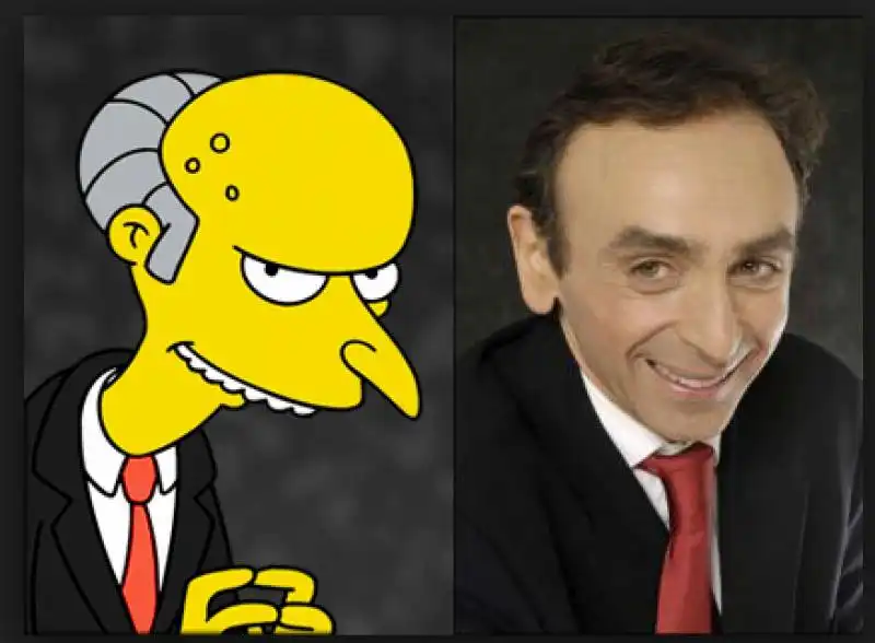 ERIC ZEMMOUR CARICATURA