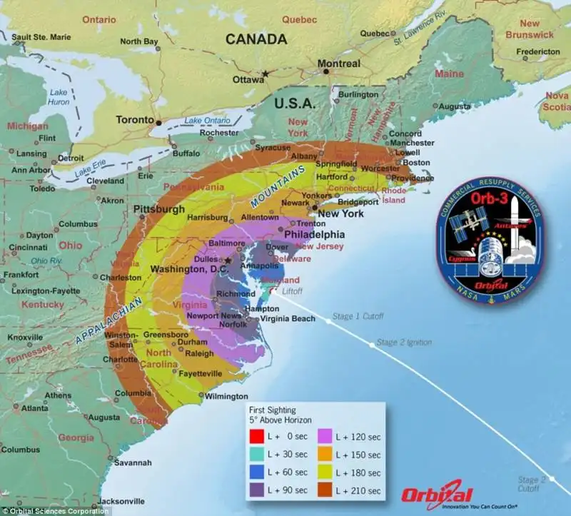 esplode missile nasa per iss 10