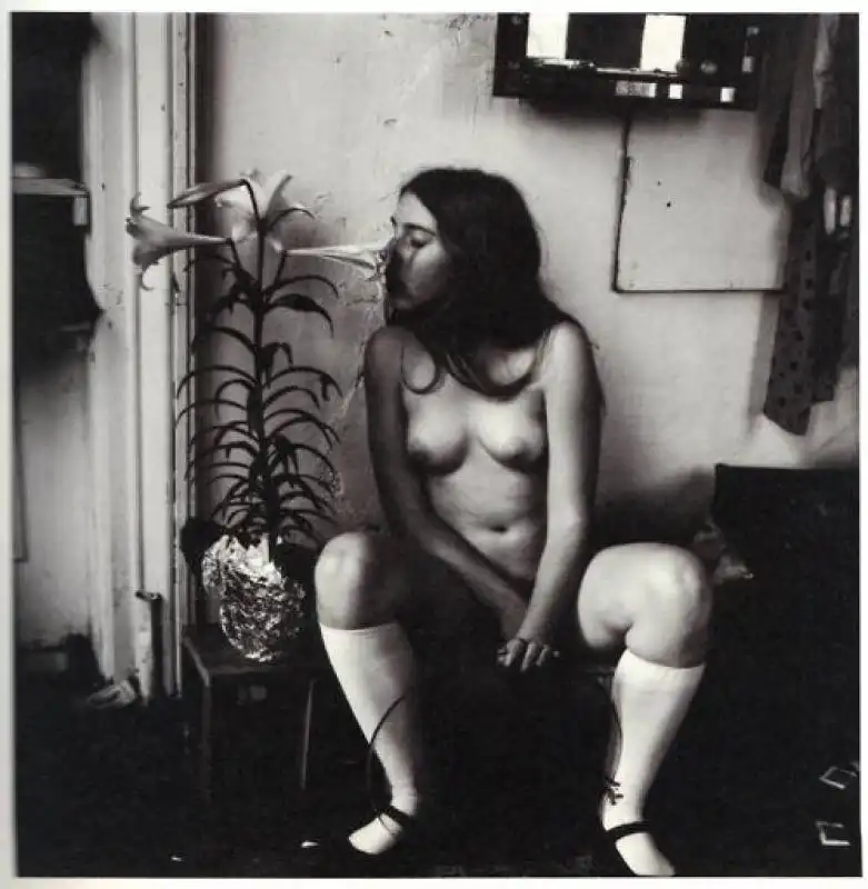 Francesca Woodman - White Socks, Providence, Rhode Island, 1976.