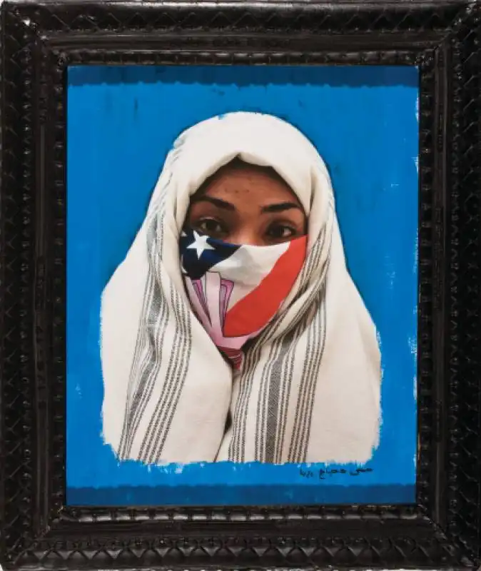 hassan hajjaj peace in blue 1