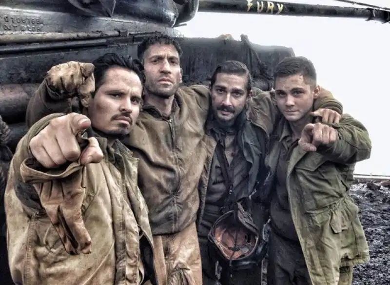 il cast di fury