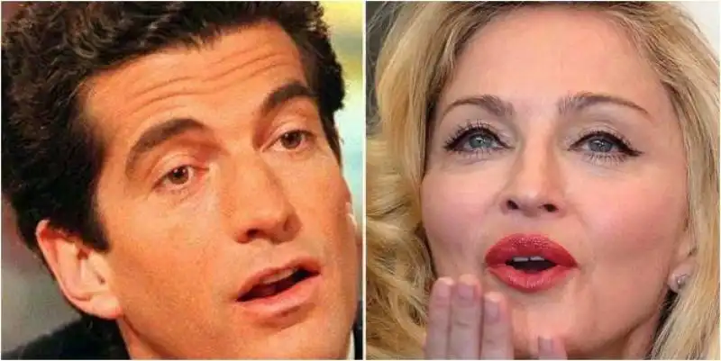 JOHN JOHN KENNEDY E MADONNA