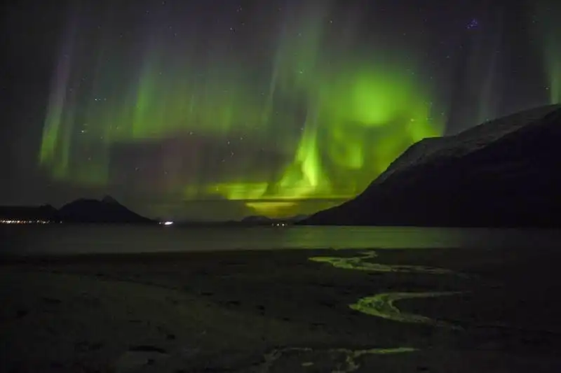 l'aurora boreale in norvegia