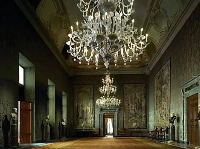 La sala del Bronzino, al Quirinale, dov'e? avvenuta la deposizione di Napolitano 