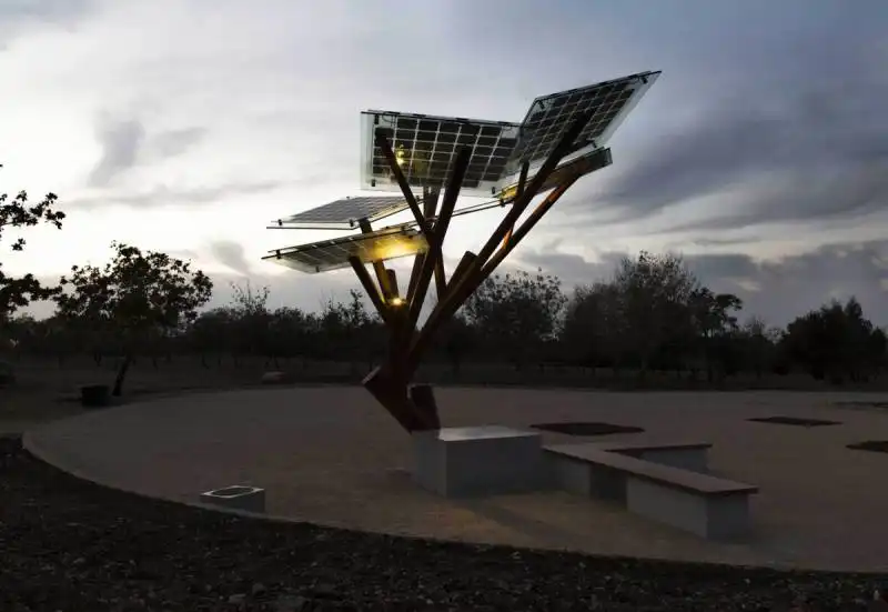 le luci dell' etree a nord di israele