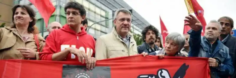 MANIFESTAZIONE  MILANO  LANDINI 