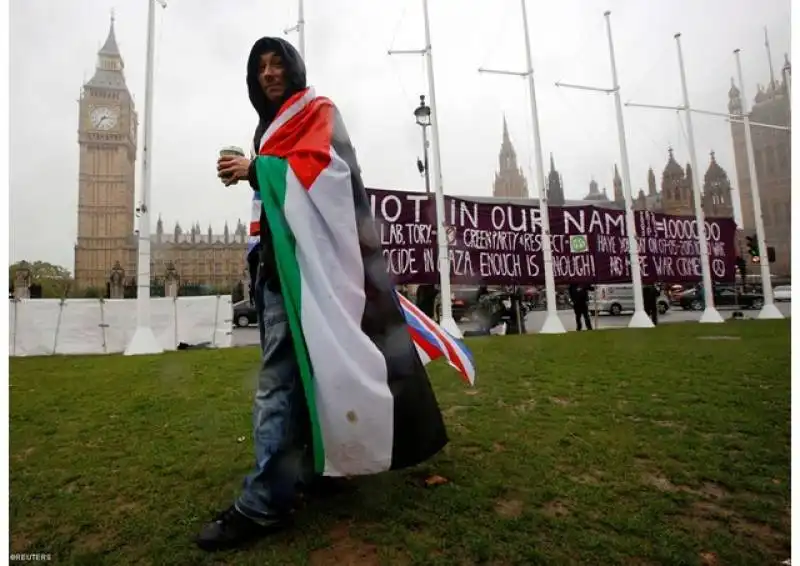 manifestazioni pro palestina a londra 2