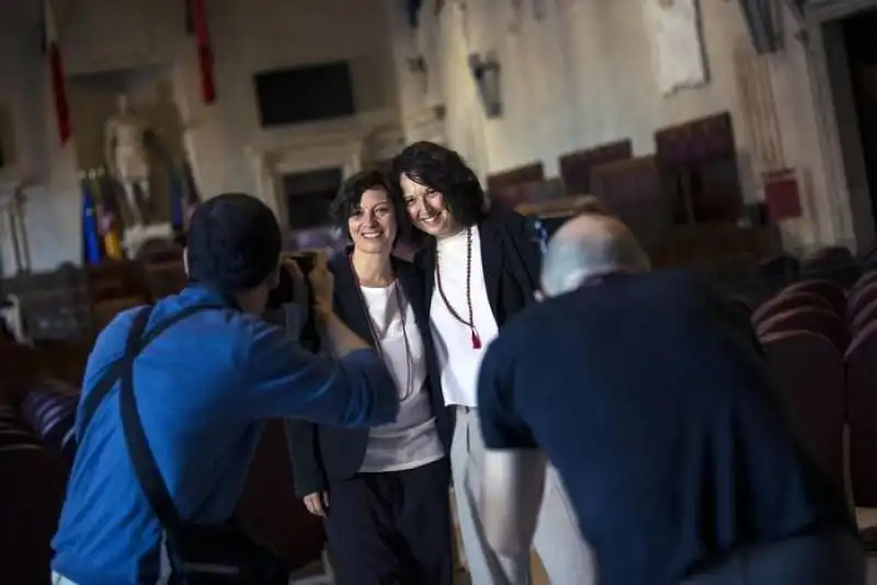 Marilena e Laura, prime in Campidoglio per trascrizione nozze 