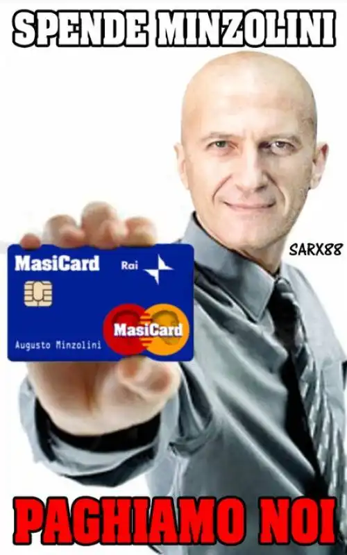 minzoLINI carTA DI CREDITO