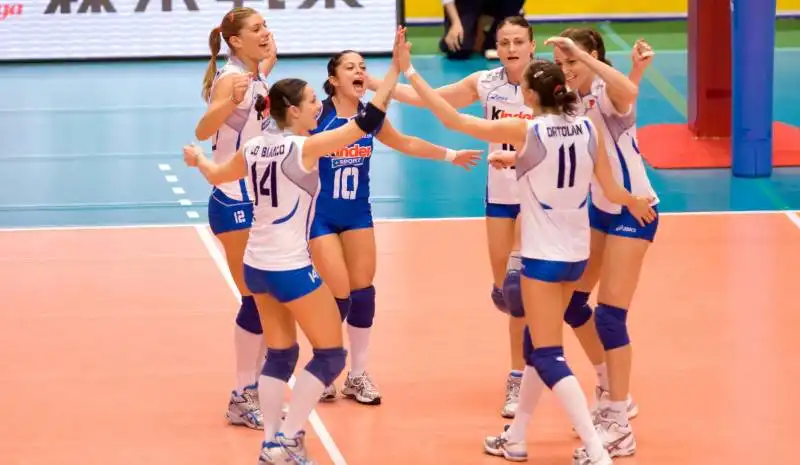 NAZIONALE DI PALLAVOLO FEMMINILE