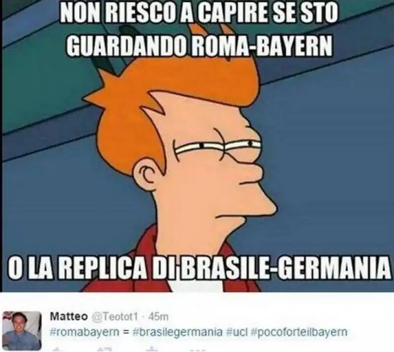 roma bayern sfotto' in rete 10