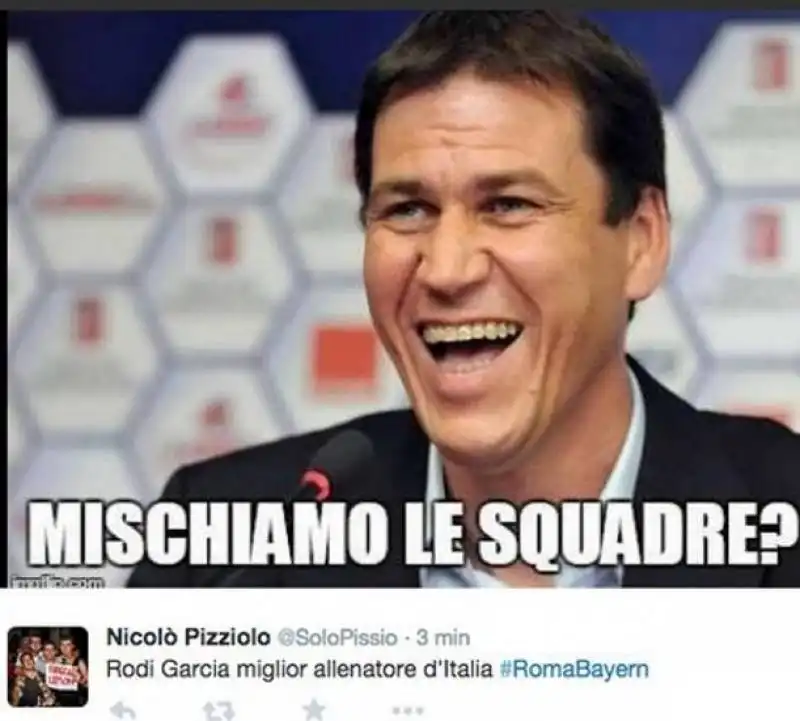 roma bayern sfotto' in rete 11