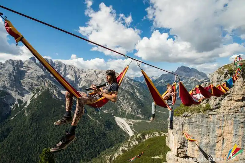 slack line festival amache sospese nel vuoto 6