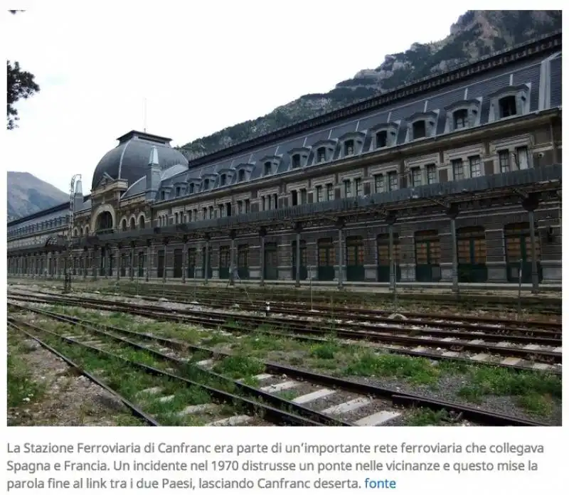 stazione ferroviaria canfranc, spagna