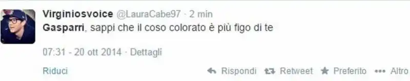 twitter tutti contro gasparri 9