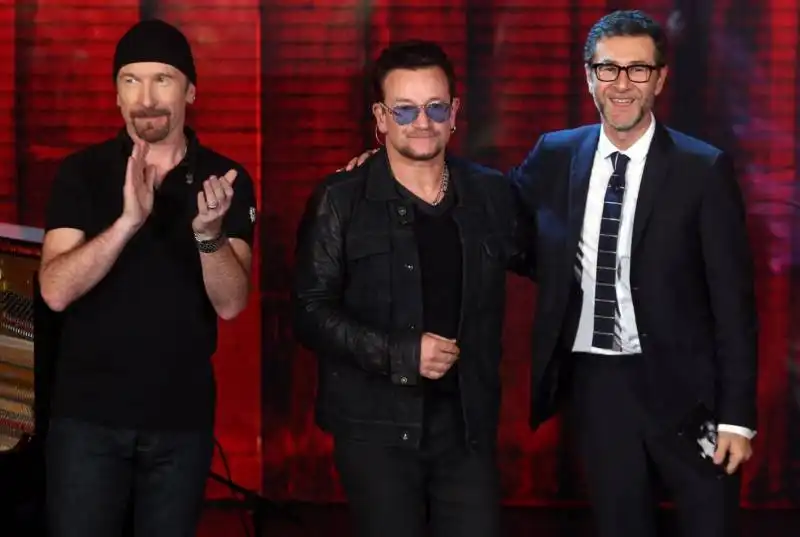 u2 fabio fazio edge bono 8