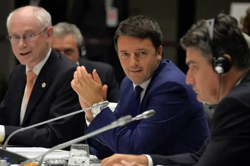 van rompuy e renzi