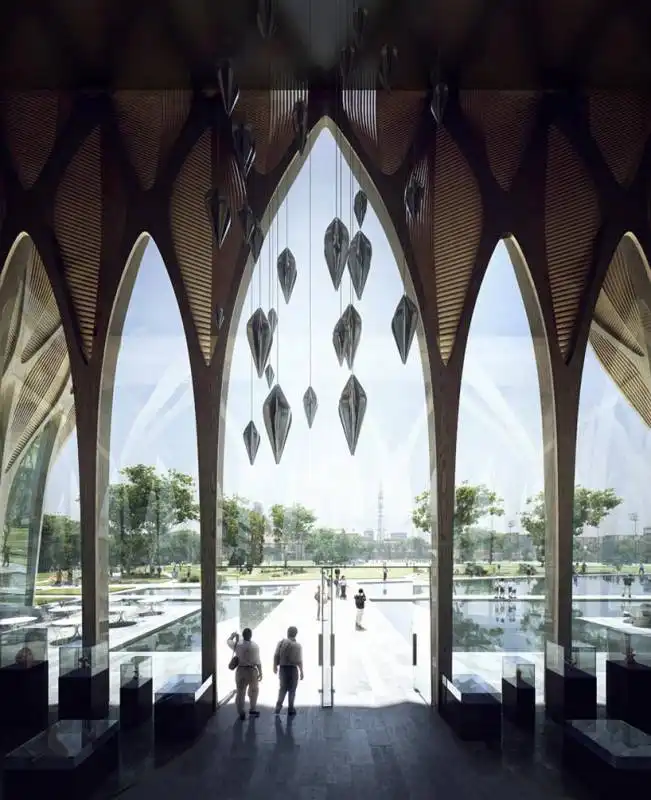 zaha hadid il progetto per ricordare il genocidio khmer in cambogia 7