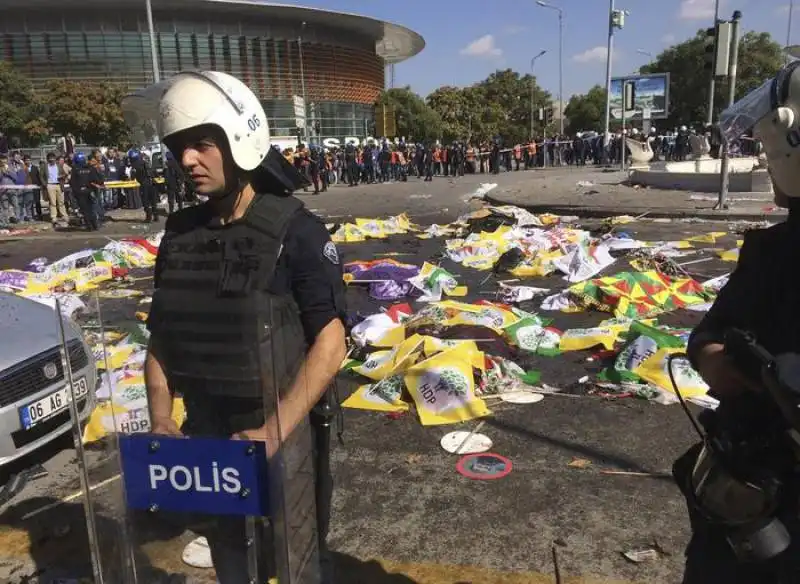 ankara   attentato alla stazione 