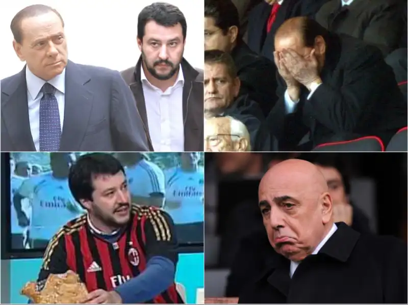 BERLUSCONI GALLIANI SALVINI