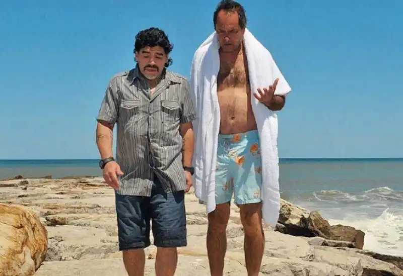 daniel scioli   maradona