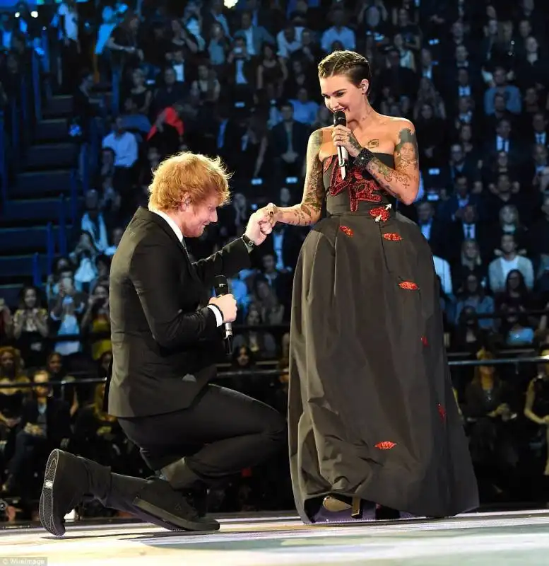 ed sheeran ruby rose