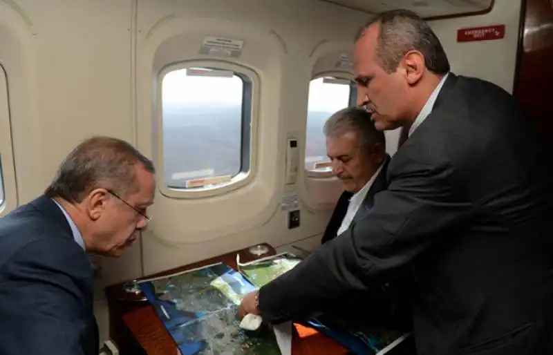 erdogan in aereo 