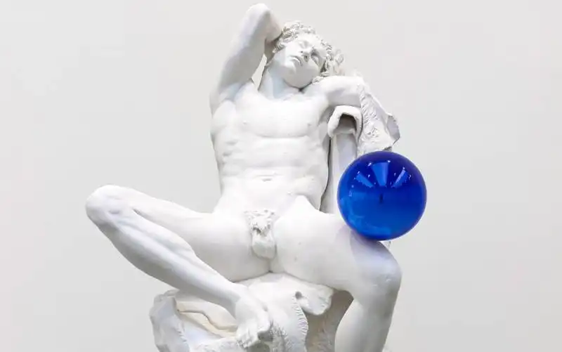 fauno  barberini jeff koons a firenze