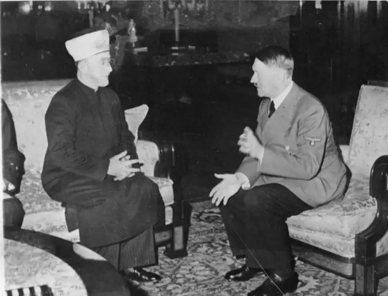 Haj Amin Al Husseini con Hitler 