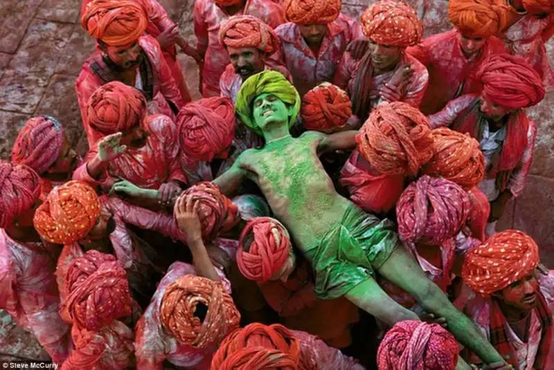 holi festival   rajasthan 1996