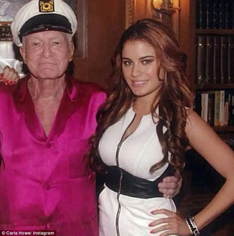 hugh hefner e carla howe