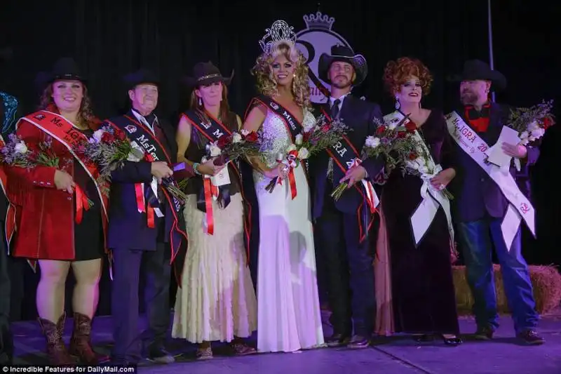 incoronazione di miss rodeo