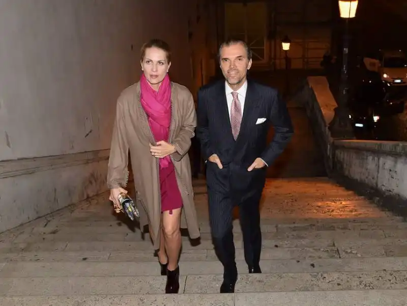 isabella borromeo ugo brachetti peretti invitata alla cena di gala