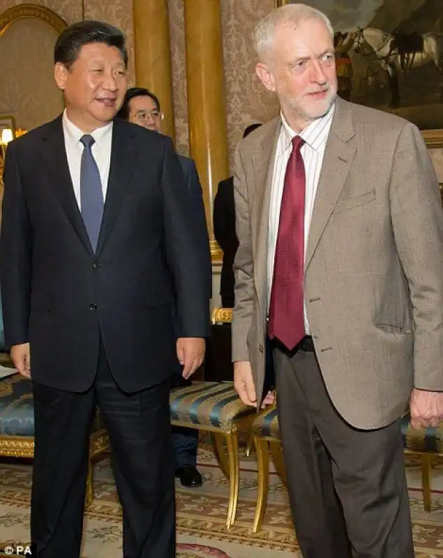 jeremy corbyn e xi jinping