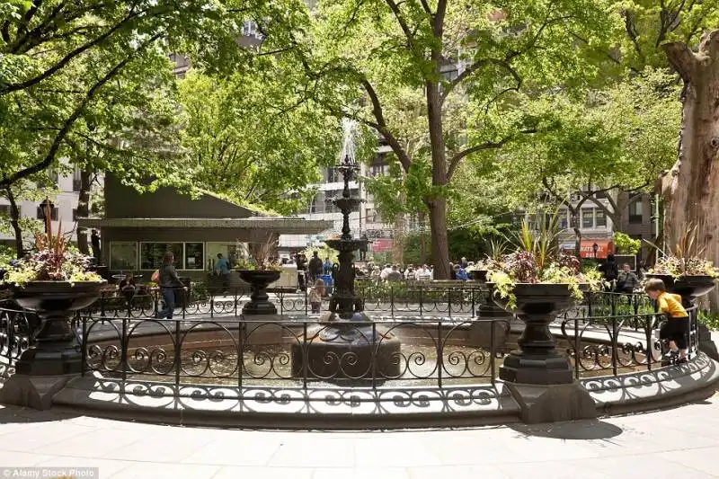 la fontana di madison square park oggi