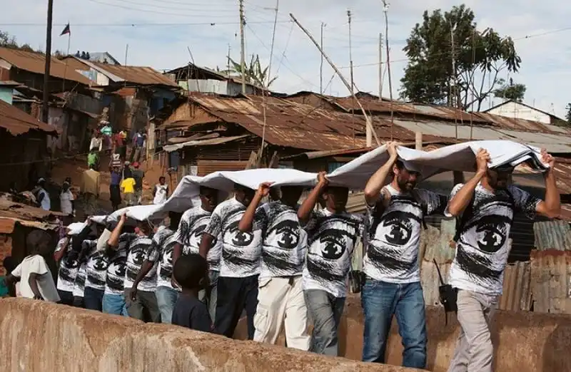 lavoro di jr a kibera