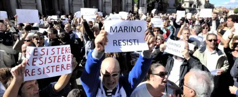 MANIFESTAZIONE PER MARINO