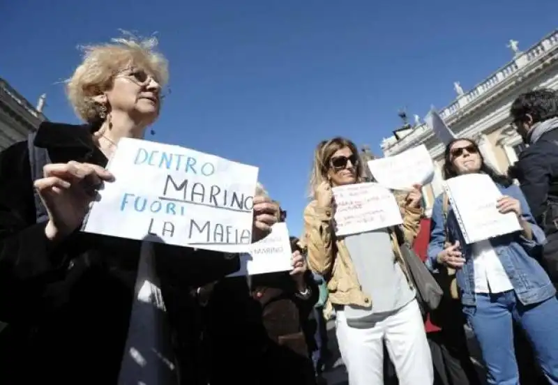 MANIFESTAZIONE PER MARINO