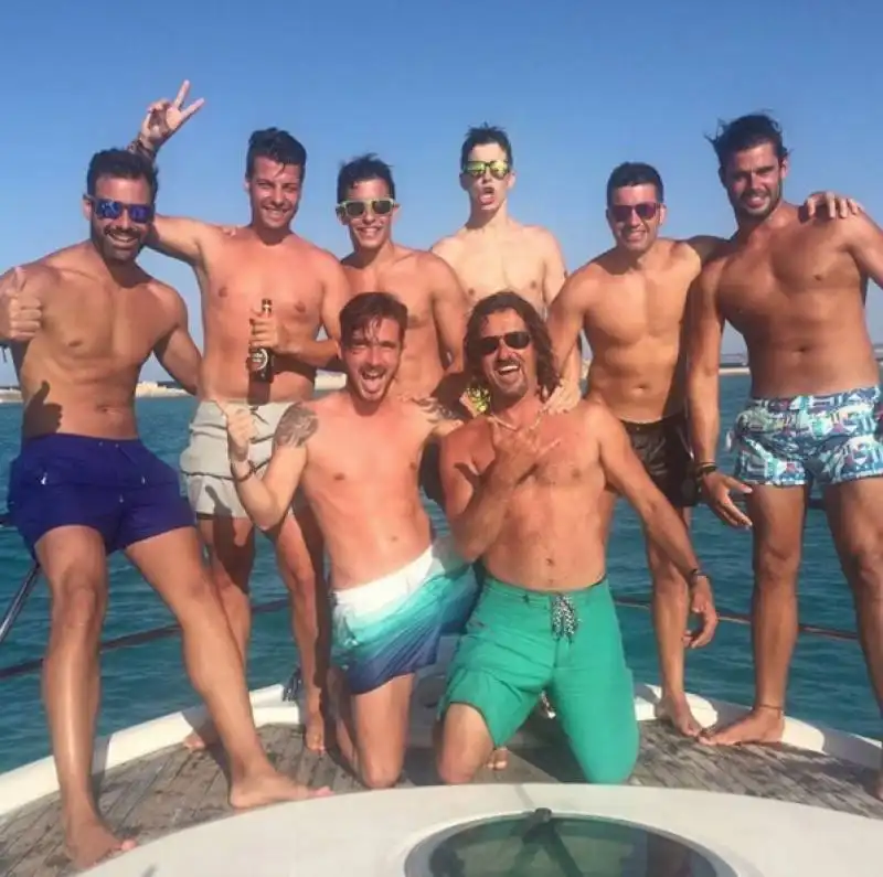 marc marquez vacanza con amici  