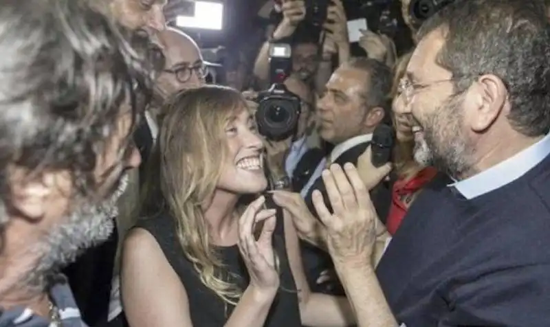 maria elena boschi ignazio marino  